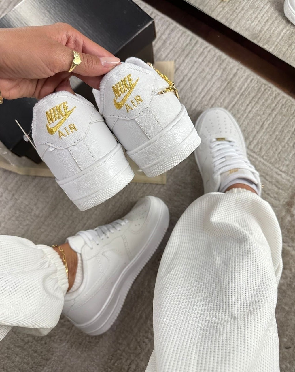 Tênis Nike Air Force Branco Logan Prime