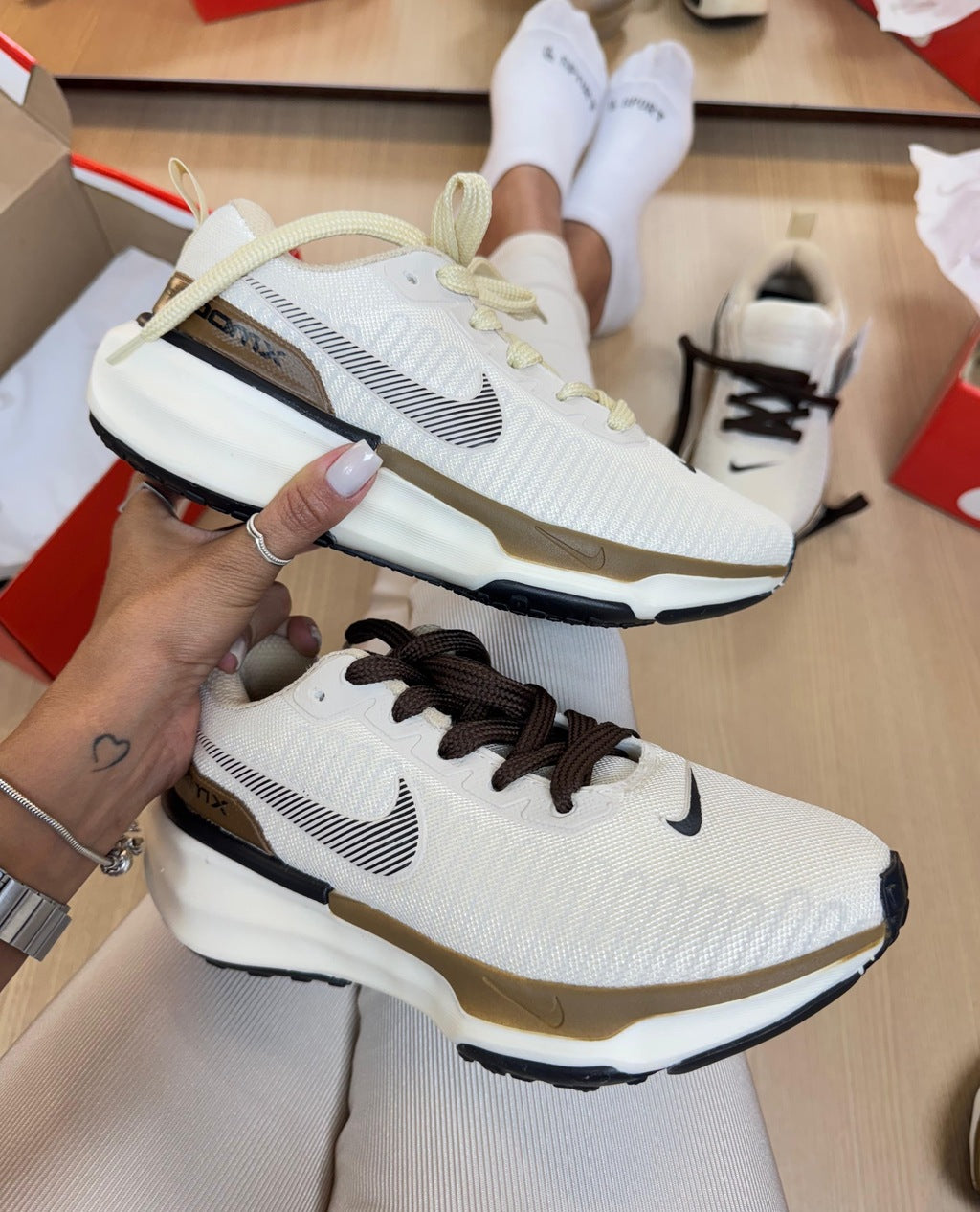 Tênis Nike Zoom X Off White Coffee