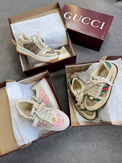 Tênis Gucci Screener Couro 100% Legítimo