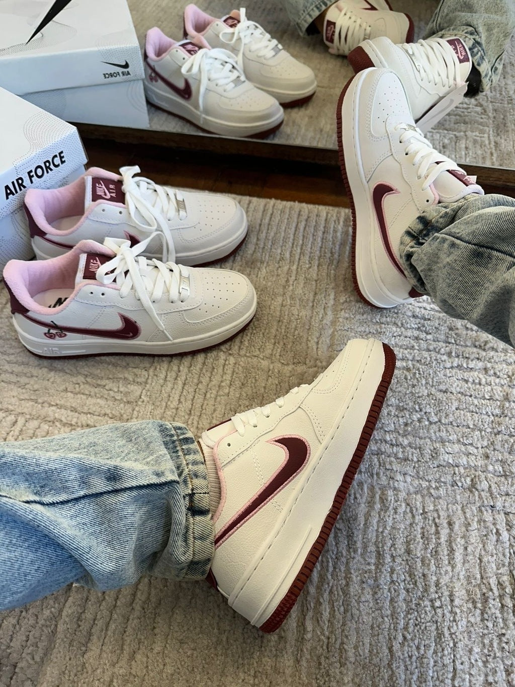 Tênis Nike Air Force Valentine´s Day