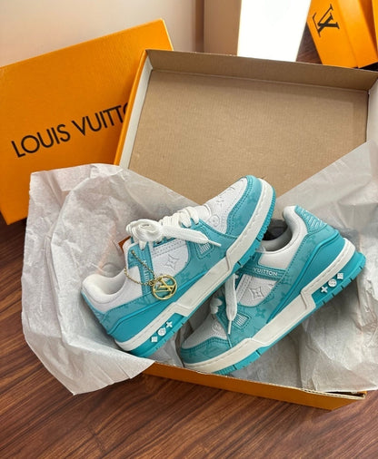 Tênis LV Azul Bebê Trainer Prime