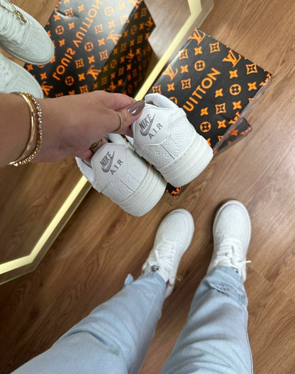 Tênis Nike Air Force Branco Luxo