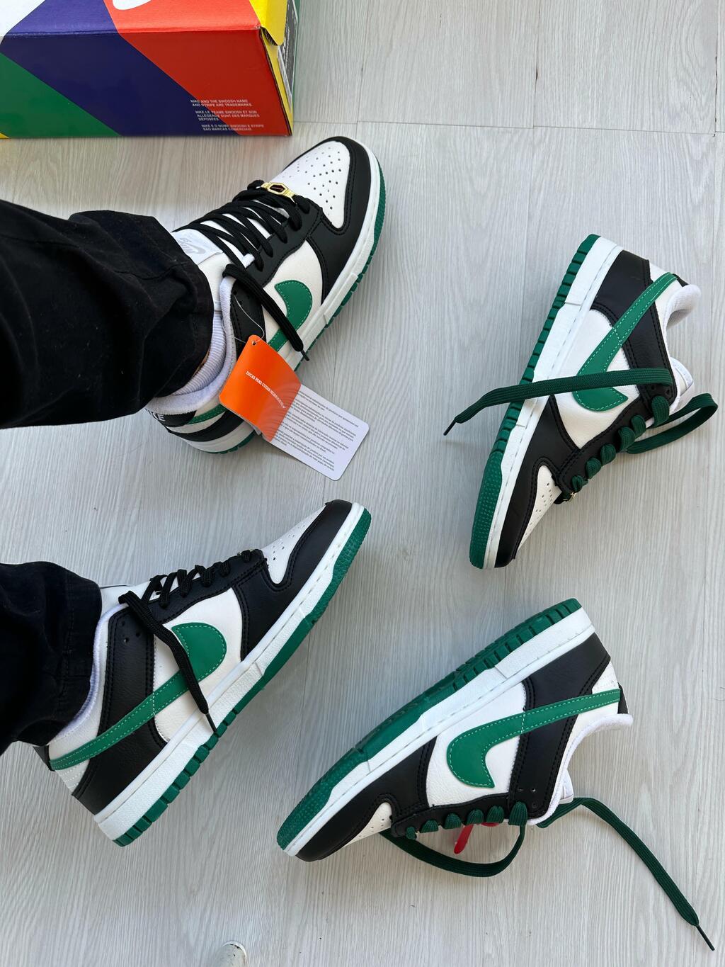 Tênis Nike Dunk Low Preto/Verde