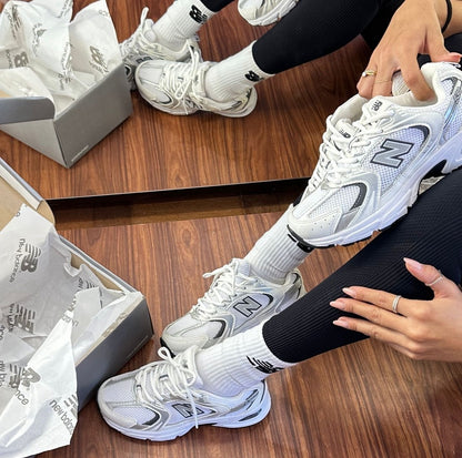 Tênis New Balance 530 Branco Retrô Luxo