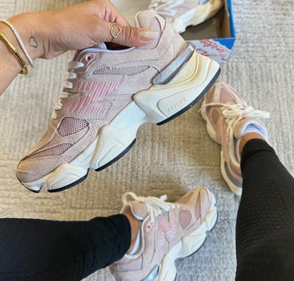 Tênis New Balance 9060 Rose Couro 100% Legítimio