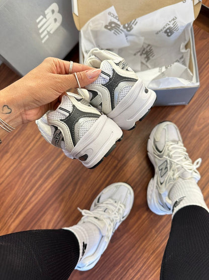 Tênis New Balance 530 Branco Retrô Luxo
