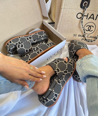 Slide Gucci Plataforma Confort - Luxo