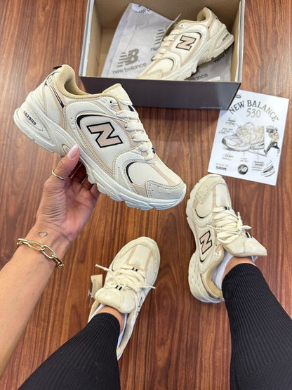 Tênis New Balance 530 Rose Retrô Luxo