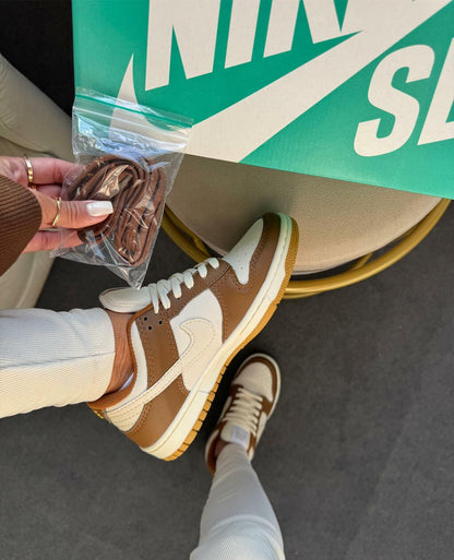 Tênis Nike Dunk Low Caramelo Off Prime