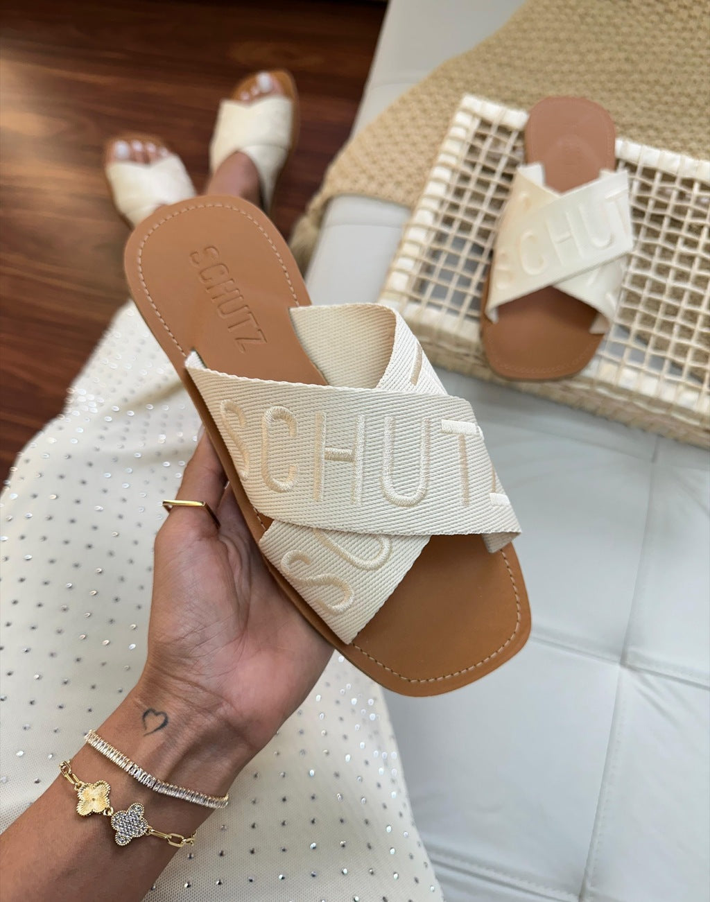 Rasteira Schutz Brii Premium