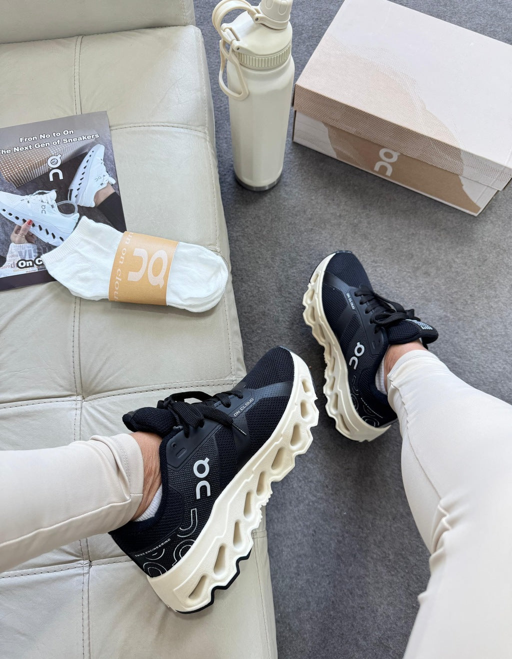 Tênis On Coudtilt Bege Prime