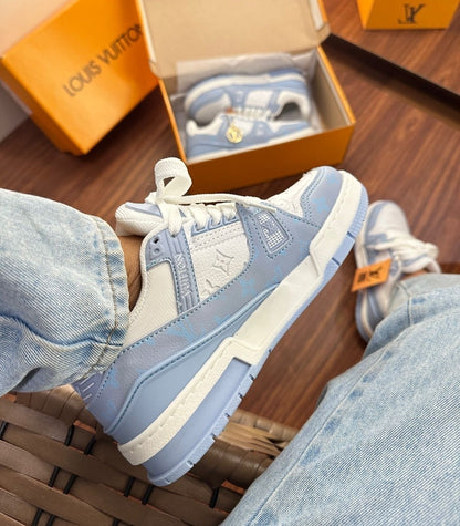 Tênis LV Azul Bebê Trainer Prime